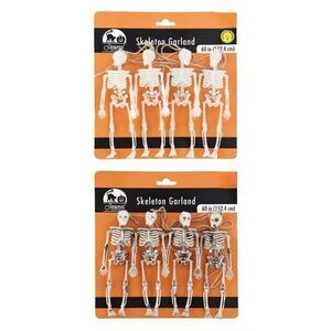 Skeleton Garland 10 Packs‎ Halloween Party Decoration Prop 5 Ft Gothic Glow